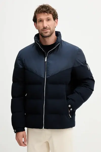 Bunda BOSS H-Clanello1 tmavomodrá barva, zimní, 50548810