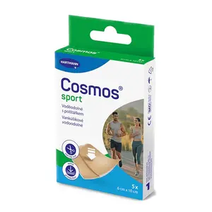 COSMOS Sport voděodolná náplast 6 x 10 cm 5 kusů