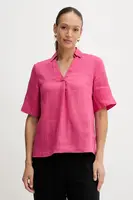 Lněná halenka United Colors of Benetton