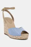 Sandály Tommy Hilfiger CHAMBRAY HIGH WEDGE ESPADRILLE