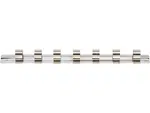 BGS Technic BGS 2317 Kolejnice pro 3/8" hlavice, 7 klipů
