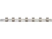 BGS Technic BGS 2317 Kolejnice pro 3/8" hlavice, 7 klipů