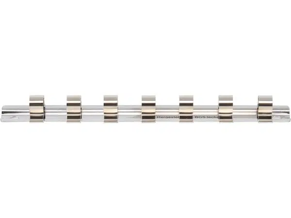 BGS Technic BGS 2317 Kolejnice pro 3/8" hlavice, 7 klipů