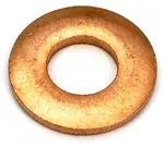 Elring Těsnění pod vstřikovače diesel common rail 7 x 13,6 x 1,6 mm, měděné Velikost: 7.1x15x1.76 mm