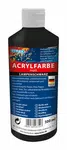 Akrylová barva 500ml černá matná