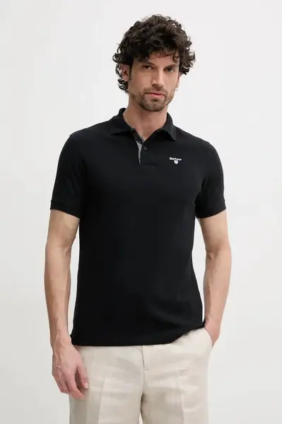 Bavlněné polo tričko Barbour Tartan Pique Polo Shirt