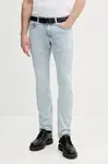 Džíny Calvin Klein Jeans pánské, modrá barva, J30J327155
