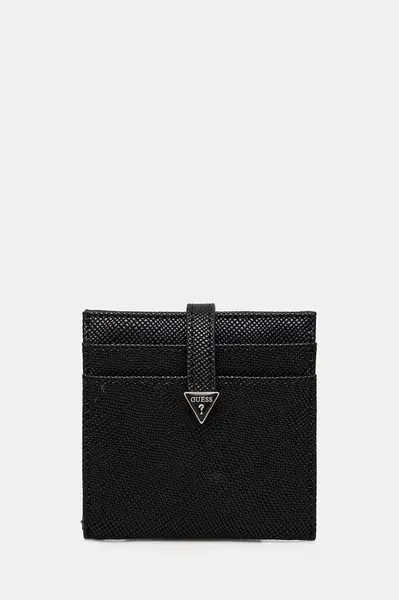 Peněženka Guess LAUREL černá barva, SWZG85 00152