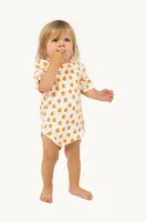 Kojenecké body Tinycottons APPLES RIB BODY
