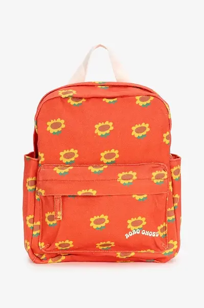 Dětský batoh Bobo Choses Sunflower oranžová barva, velký, vzorovaný, 125AH015