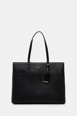 Kabelka Calvin Klein černá barva, LV04F3225G