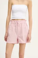 Šortky s příměsí lnu Tommy Jeans