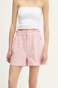 Šortky s příměsí lnu Tommy Jeans