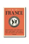Kniha Assouline Wine & Travel France by Enrico Bernardo, English oranžová barva