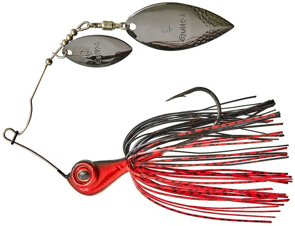 Gunki třpytka gennaker 1/2 black & red - 14 g