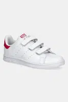 Dětské kožené tenisky adidas Originals STAN SMITH bílá barva, JP9719