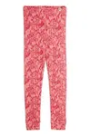 Dětské legíny Mini Rodini Mini leopard růžová barva, 1100029528