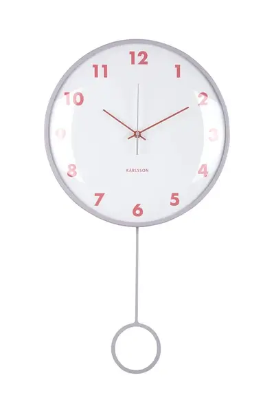Nástěnné hodiny Karlsson Cheeky Dome