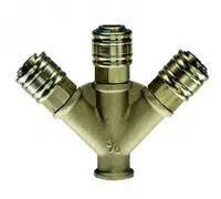 EWO Vzduchová roztrojka 3/8" s rychlospojkami