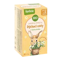 APOTHEKE BIO čaj dětský Dýchací cesty s heřmánkem 20 x 1.5 g