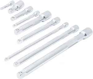 BGS Do it yourself Prodloužení - nástavce výkyvné, 1/4", 3/8" a 1/2", sada 9 dílů - BGS 6113