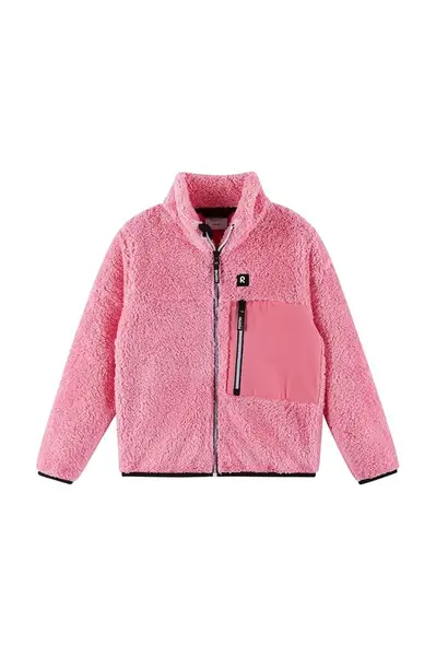 Dětská mikina Reima Turilas růžová barva, hladká, 5200364A