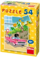 Puzzle Krteček 8x jinak 54 dílků minipuzzle (mix)