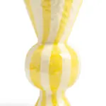Dekorativní váza &k amsterdam rhombic yellow