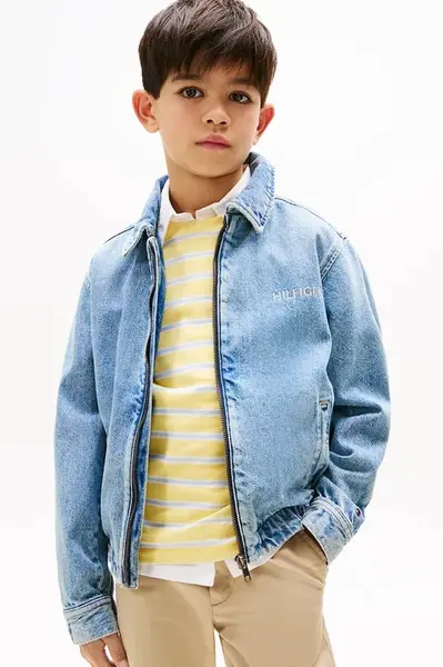 Dětská riflová bunda Tommy Hilfiger