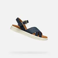 Dark blue women's sandals Geox XAN2S - Women's
