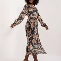 Dress-DHJ-SK-13928.42-black-beige