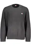 TOMMY HILFIGER MEN'S BLACK SWEATER