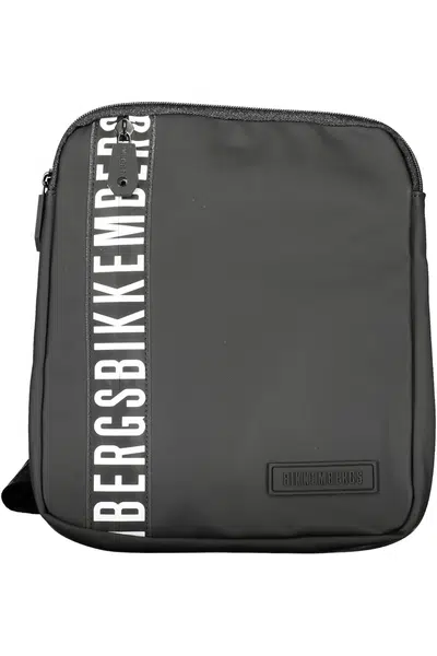 BIKKEMBERGS BLACK MAN SHOULDER BAG