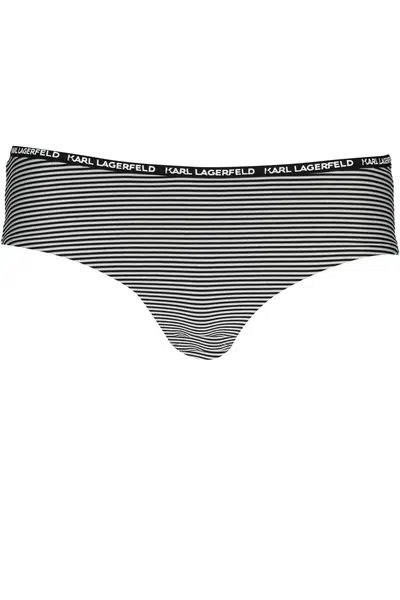 KARL LAGERFELD BEACHWEAR SWIMSUIT BOTTOM WOMEN BLACK