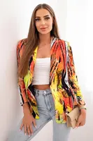 Turecki Bavlnená bunda s farebnou potlačou ťava