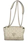 GUESS JEANS GRAY WOMEN'S BAG