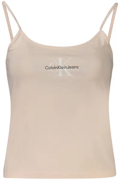 CALVIN KLEIN WOMEN'S PINK TANK TOP