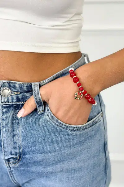 Christmas bracelet Wreath