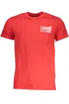 CAVALLI CLASS MEN'S SHORT SLEEVE T-SHIRT RED