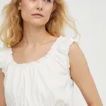 Blúzka The Kooples dámska, biela farba, jednofarebná