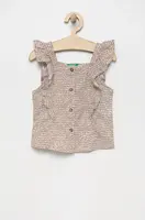 Ľanová blúzka United Colors of Benetton