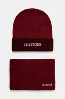 Detská čiapka a šál komín Tommy Hilfiger