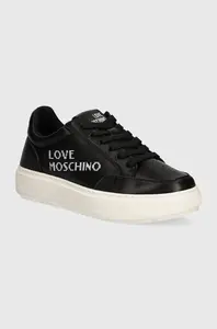 Kožené tenisky Love Moschino