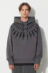 Bavlnená mikina Neil Barett FAIRISLE THUNDERBOLT