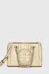 Kožená kabelka Tory Burch Fleming Soft Metallic