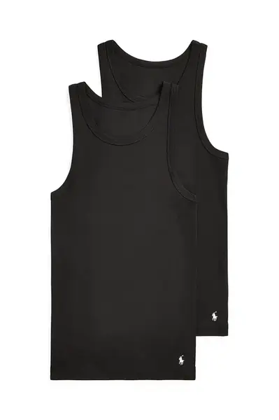 Bavlnený top Polo Ralph Lauren 2-pak