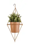 Závesný kvetináč Present Time 13 x 12 x 48 cm