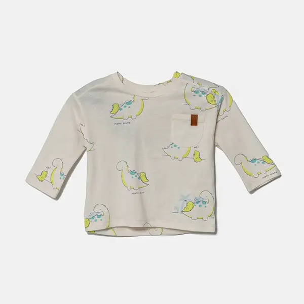 Detská bavlnená košeľa s dlhým rukávom United Colors of Benetton