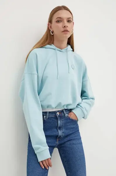 Bavlnená mikina Hugo Blue