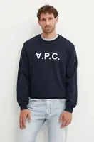 Bavlnená mikina A.P.C. sweat standard grand vpc GOTS